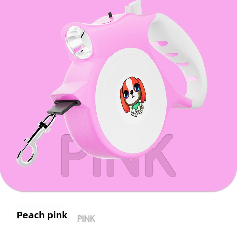 LED Retractable Dog Leash
