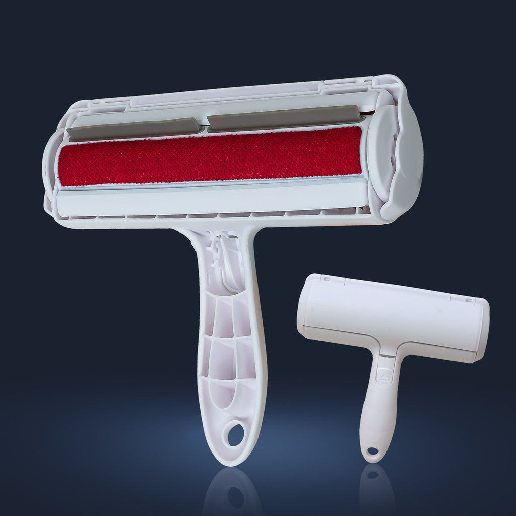 Pet Hair Roller Brush — Lint & Fur Remover for Furniture, Carpet & Clothing