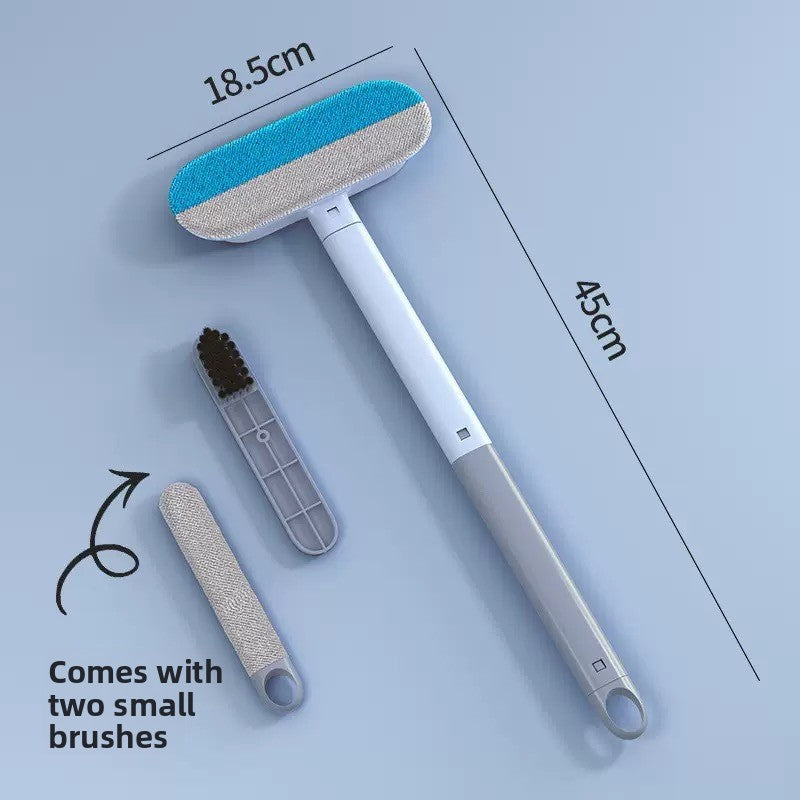 Pet hair removal brush