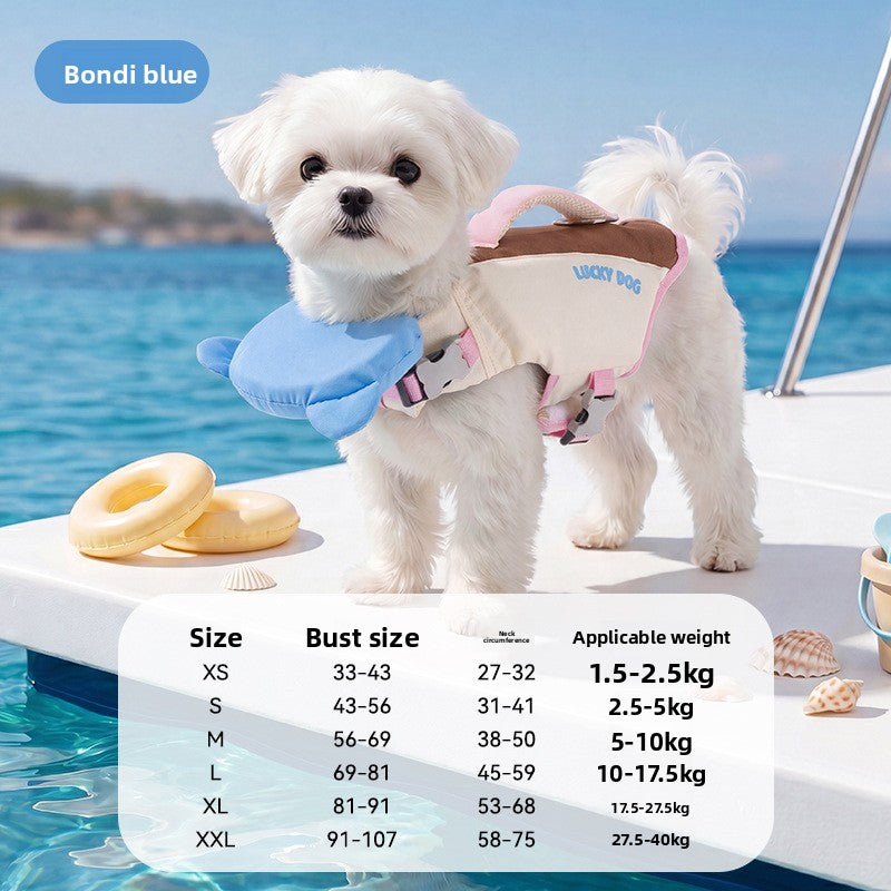 Animal Shaped Dog Life Jacket – Bee, Dinosaur & Bear Designs | Dog Buoyancy Vest