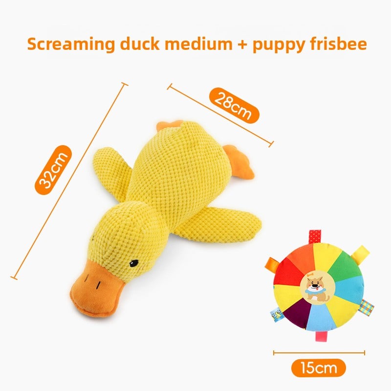 Interactive Plush Dog Toy | Squeaky & Chew-Resistant Pet Toy