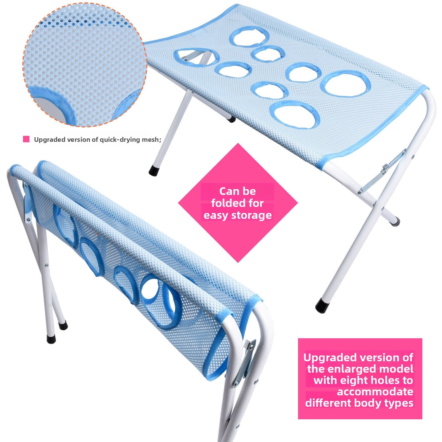 Foldable Pet Bath & Grooming Stand