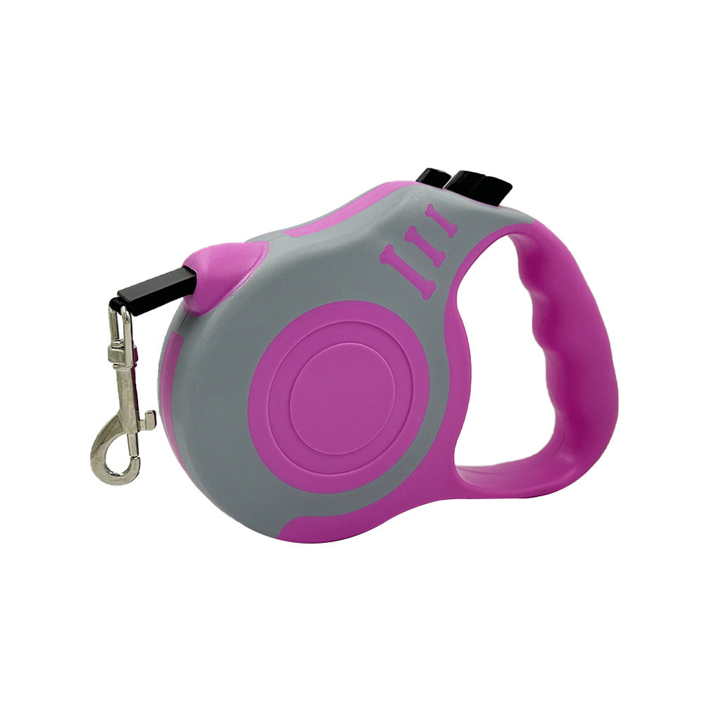 Automatic Retractable Dog Leash – 360° Tangle-Free, Multiple Colors