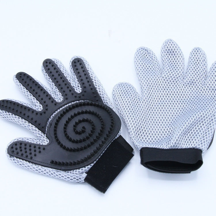 Pet Grooming & Bathing Glove for Dogs & Cats