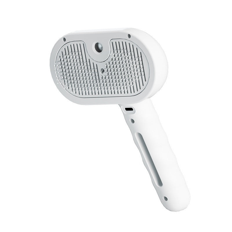 Electric Pet Grooming Spray Comb with Detangling Function