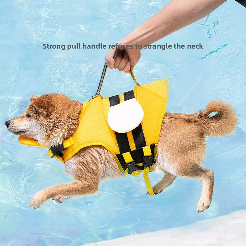 Animal Shaped Dog Life Jacket – Bee, Dinosaur & Bear Designs | Dog Buoyancy Vest