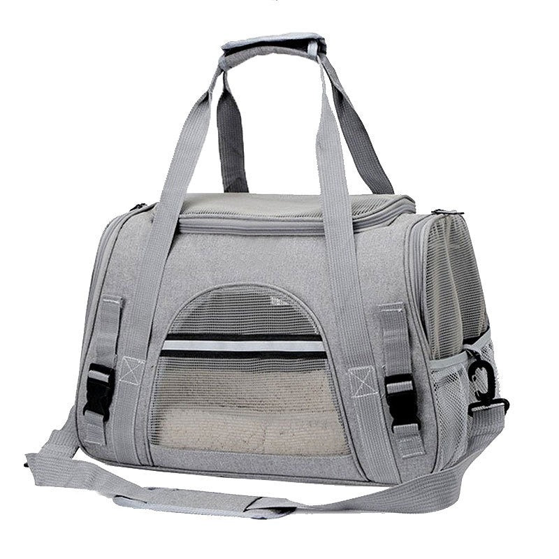 Pet Carrier Bag for Cats & Small Dogs – Soft, Breathable & Foldable