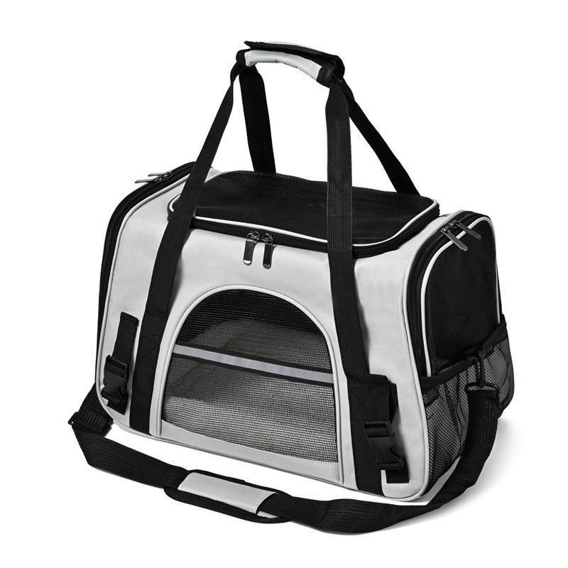 Pet Carrier Bag for Cats & Small Dogs – Soft, Breathable & Foldable