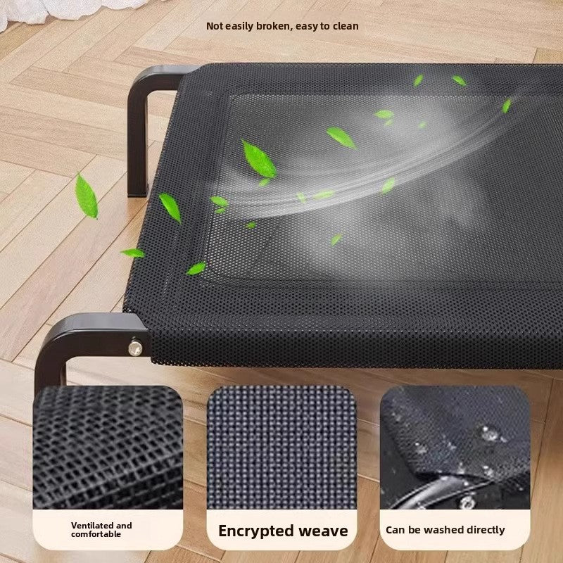 Elevated Dog Bed with Breathable Mesh