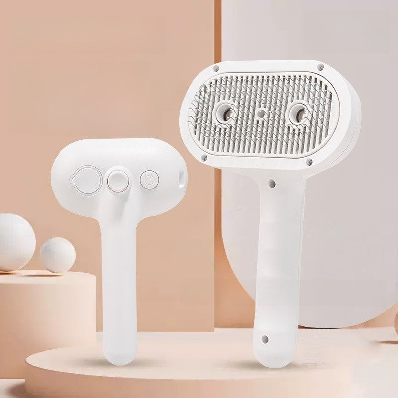 Electric Pet Grooming Spray Comb with Detangling Function