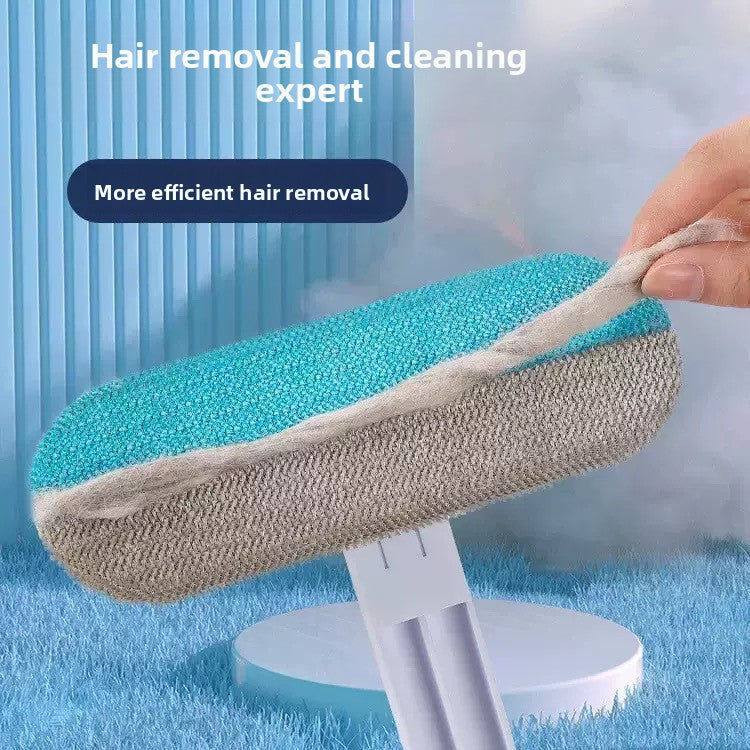 Pet hair removal brush