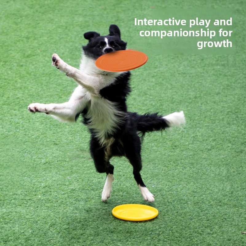 Soft Floating Dog Frisbee Chew Resistant Toy