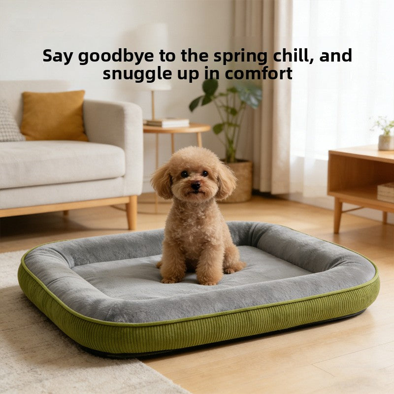 Cozy All-Season Pet Bed | Soft Nest for Dogs & Cats