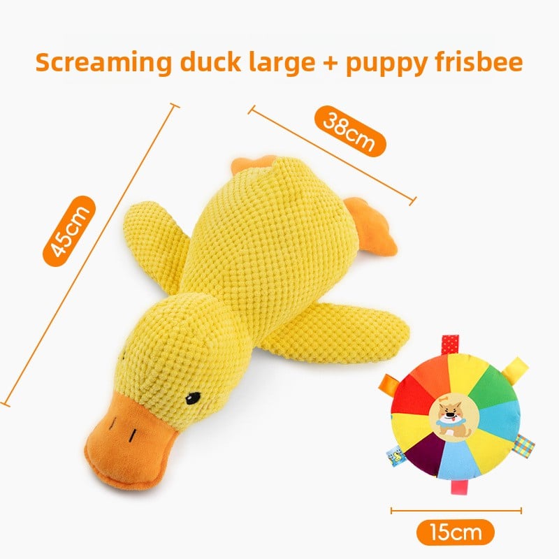 Interactive Plush Dog Toy | Squeaky & Chew-Resistant Pet Toy