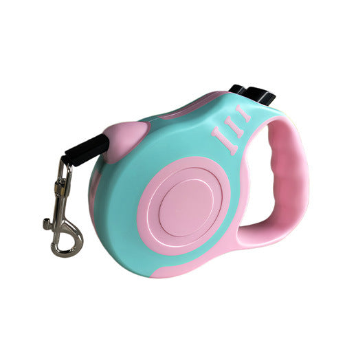 Automatic Retractable Dog Leash – 360° Tangle-Free, Multiple Colors