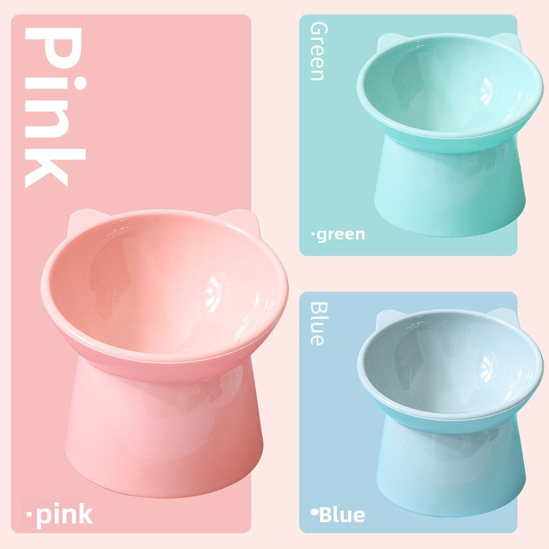 Elevated Anti-Tip Cat Bowl | Ergonomic Nordic Design