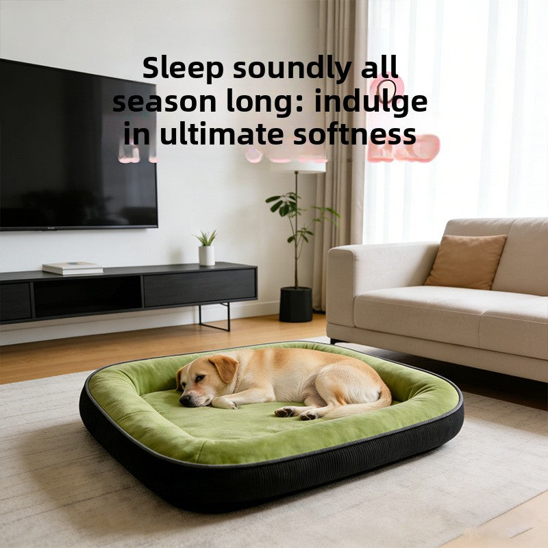 Cozy All-Season Pet Bed | Soft Nest for Dogs & Cats