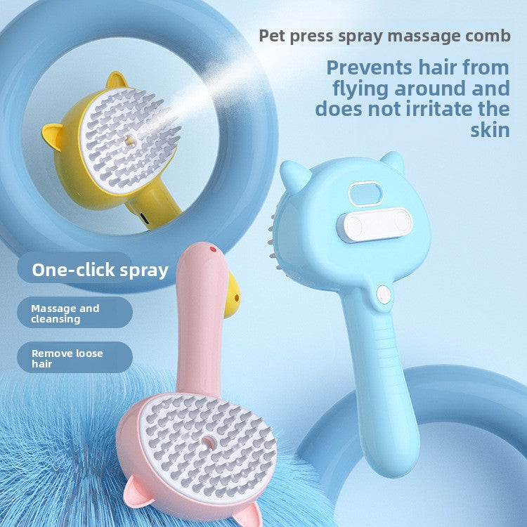 Electric Pet Grooming and Massage Comb
