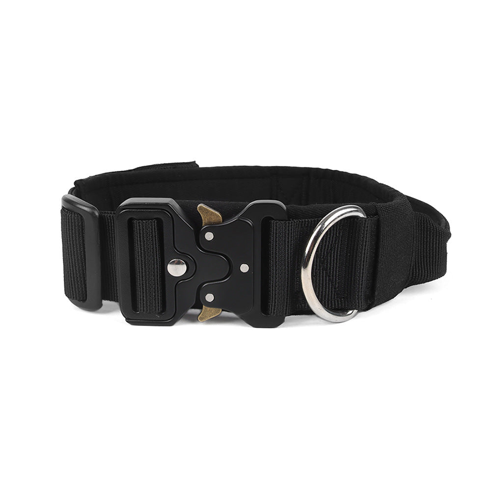 Tactical Dog Collar with Reflective Strips