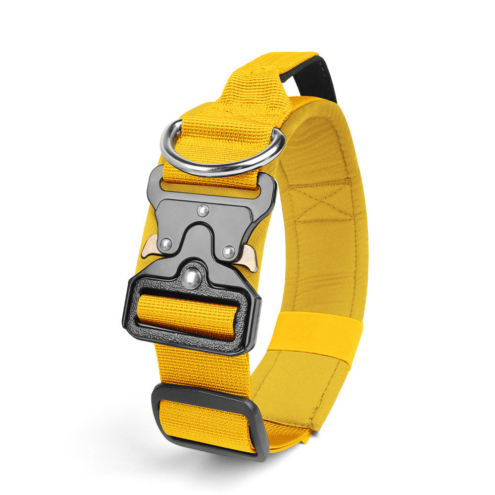 Tactical Dog Collar with Reflective Strips