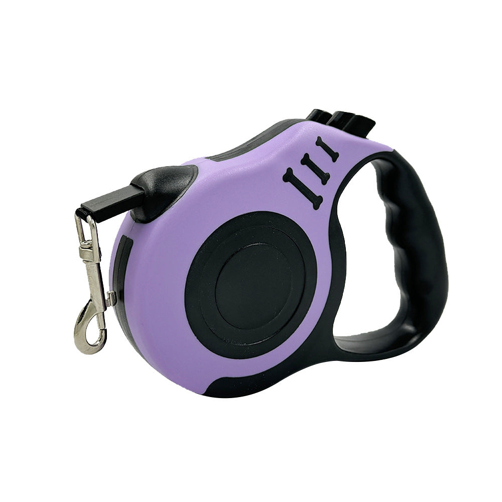 Automatic Retractable Dog Leash – 360° Tangle-Free, Multiple Colors
