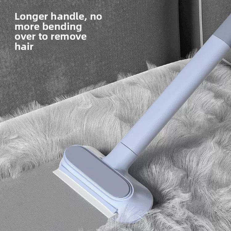 Pet hair removal brush