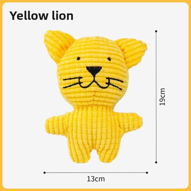 Interactive Plush Dog Toy | Squeaky & Chew-Resistant Pet Toy