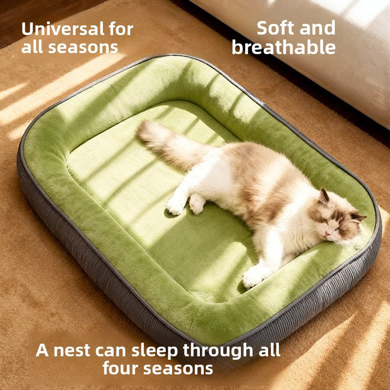 Cozy All-Season Pet Bed | Soft Nest for Dogs & Cats
