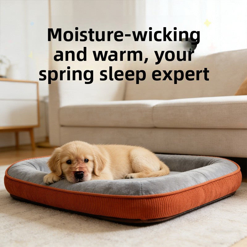 Cozy All-Season Pet Bed | Soft Nest for Dogs & Cats