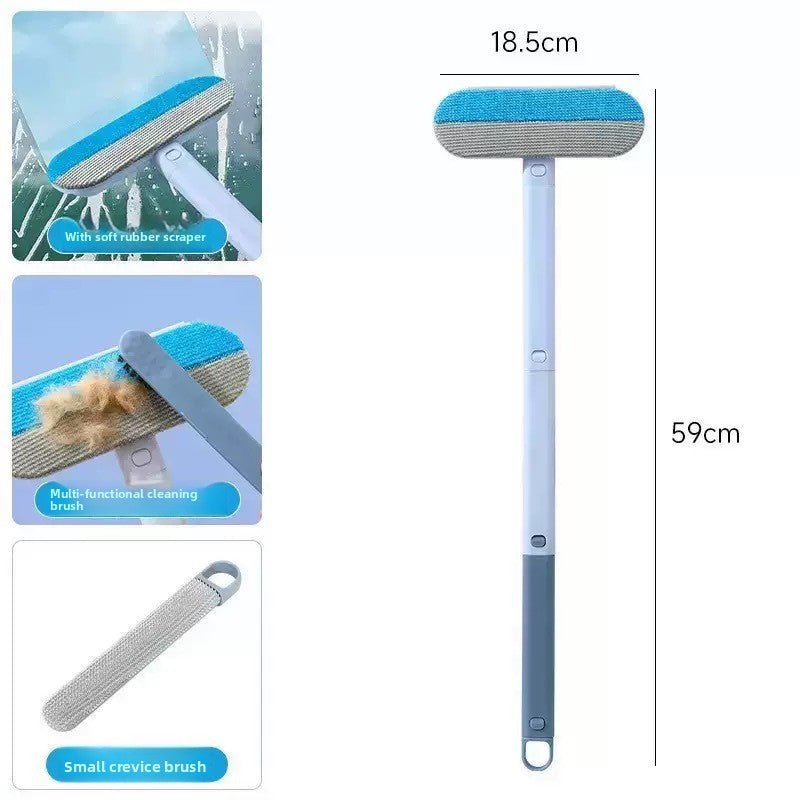 Pet hair removal brush