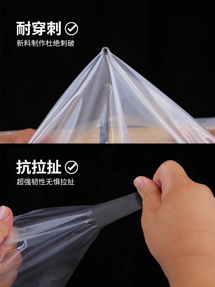 Vegetable Insulation Plastic Cloth Agricultural White Plastic Transparent Film  Small Arch Shed Grow Seedlings Cold Proof Films