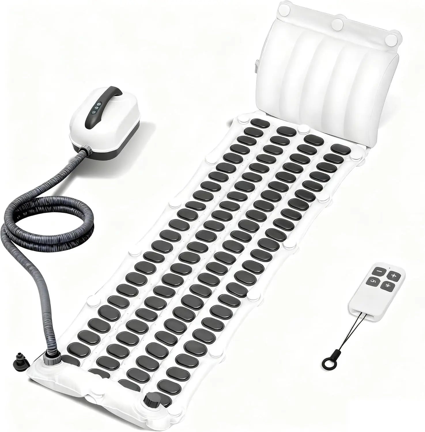 Electric Surf Bubble SPA Full Body Bubble Massage Spa Machine, Non-slip Bath Mat Wireless Remote Control Bubble Bath