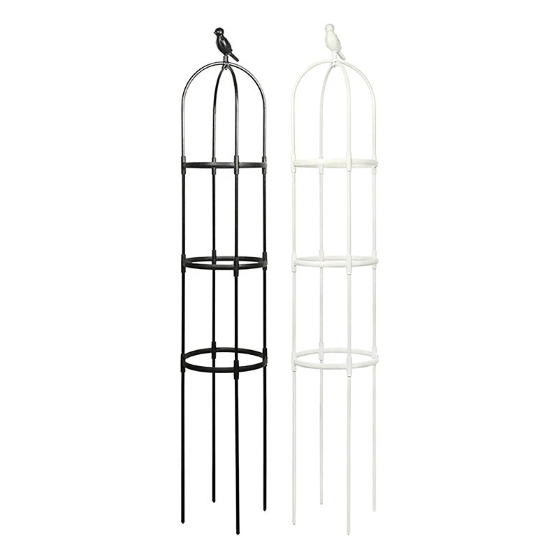 1 Set Climbing Plant Trellis Garden Support Cages For Flowers Plants Support Frame Trellis Climbing DIY Flower Vines Pot Stand