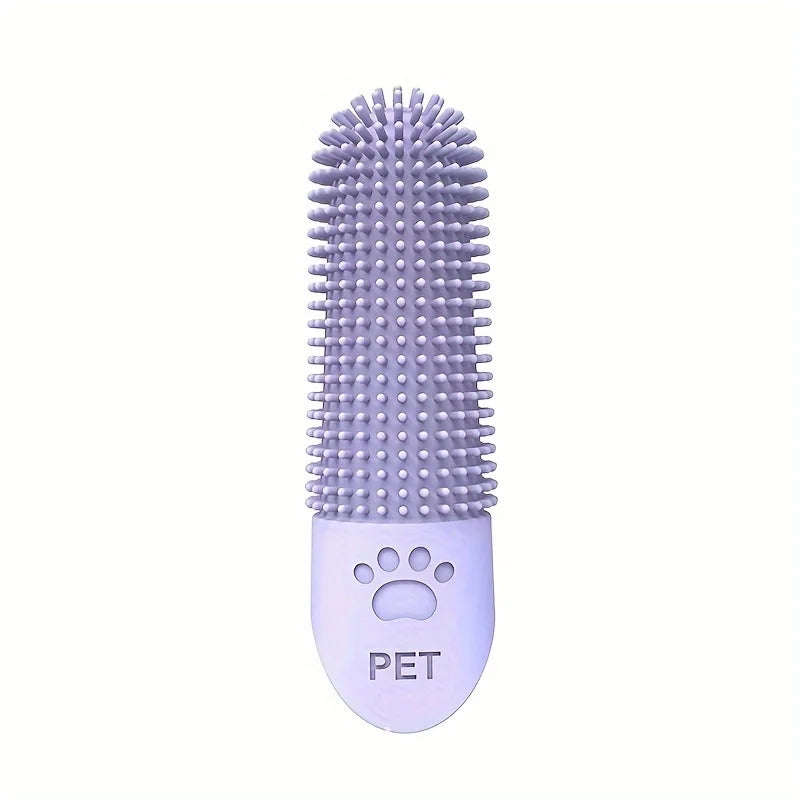 360° Finger Toothbrush for Dogs & Cats | Soft Silicone Pet Dental Cleaning Tool