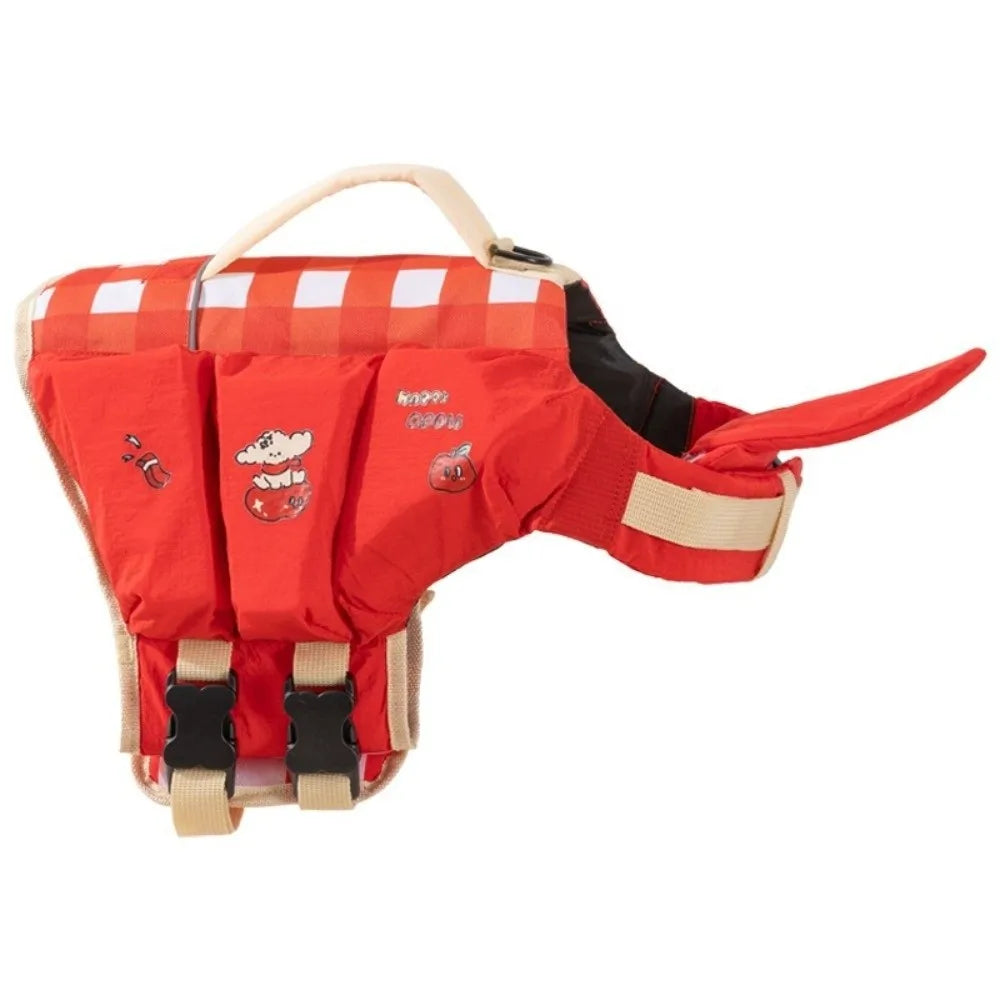 Waterproof Dog Life Jacket — Adjustable Safety Vest for Dogs
