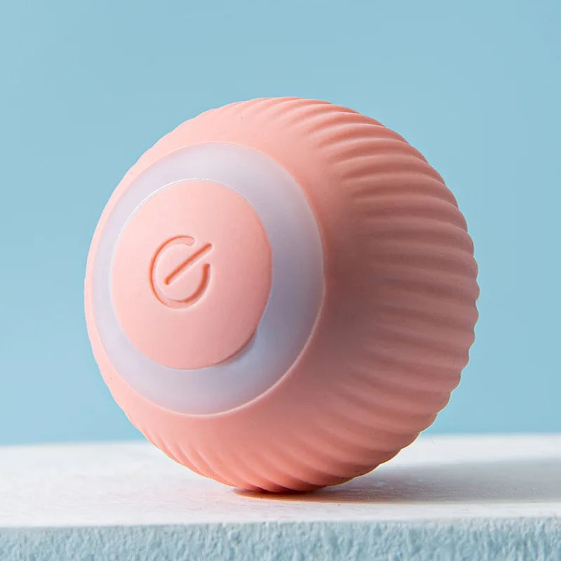 Electric Rolling Ball Cat Toy – Bite-Resistant Interactive Self-Amusement