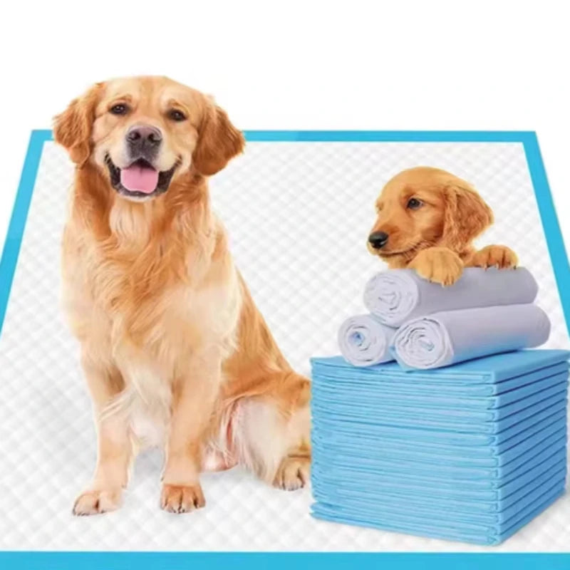 Super Absorbent Pet Diaper Dog Pee Pads Quickdry Disposable Urine Nappy Mat For Cats Dog Diapers Deodorant Pet Supplies