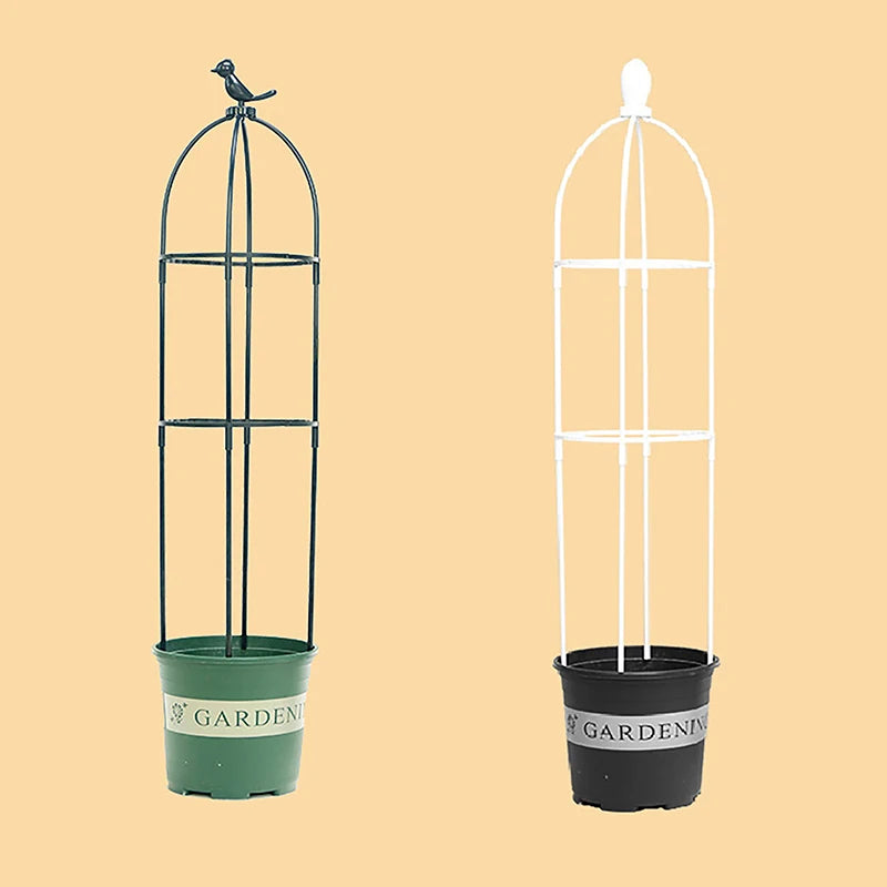 1 Set Climbing Plant Trellis Garden Support Cages For Flowers Plants Support Frame Trellis Climbing DIY Flower Vines Pot Stand