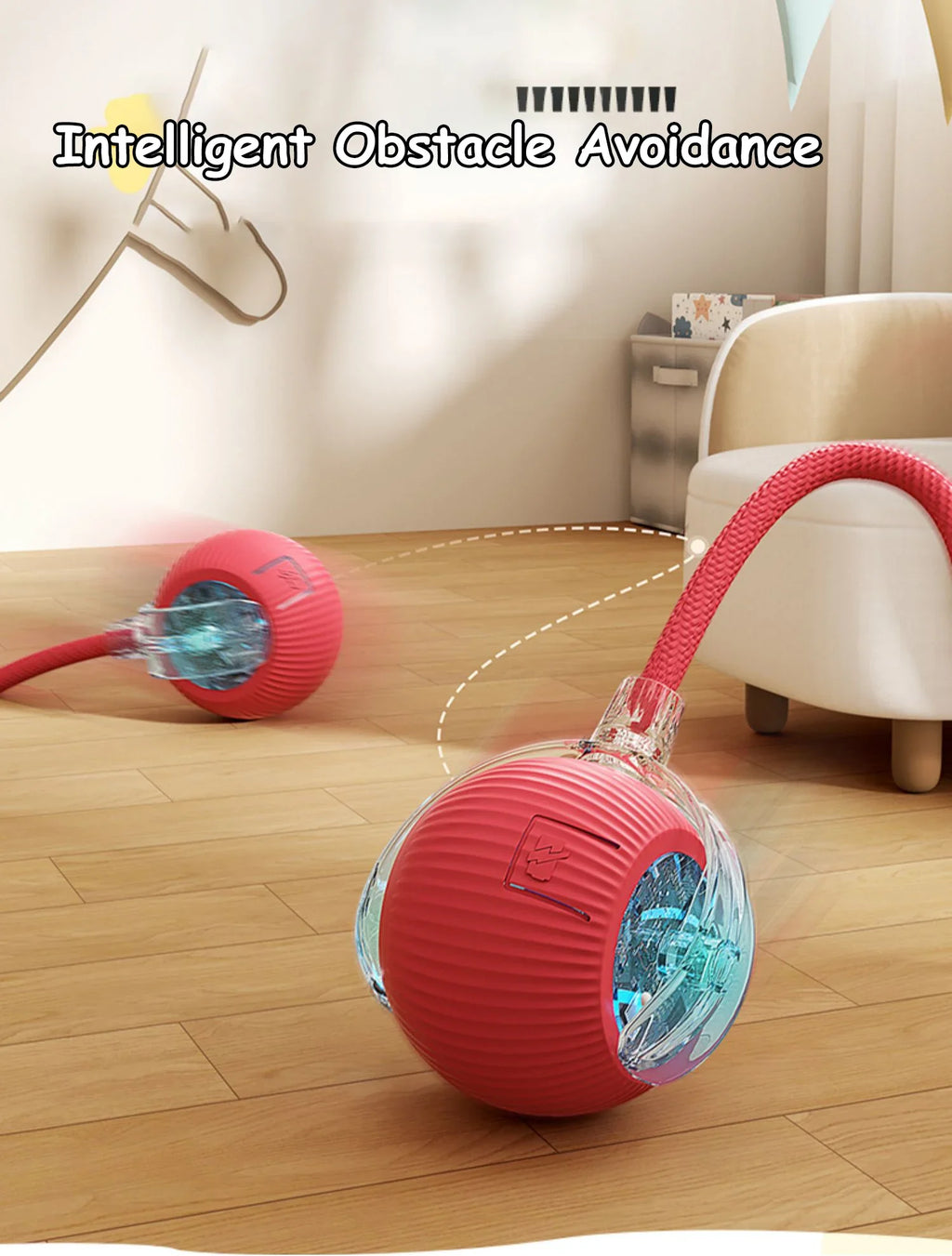 Cat Interactive Ball Toy – Automatic Rolling Smart Electric Toy for Cats