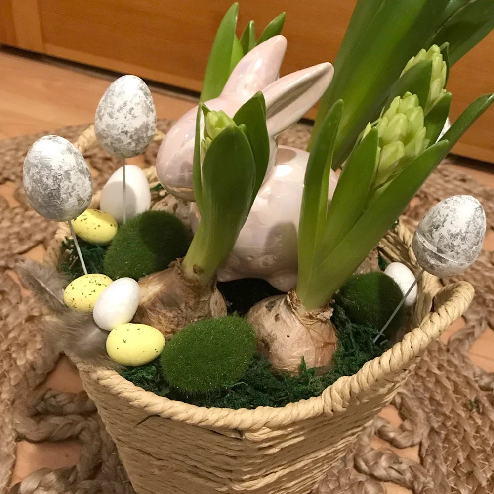 30pcs Green For Garden and Crafting Fake Stone Simulation Plant DIY Decoration Creative Crafts Artificial Moss Rocks 30pcs