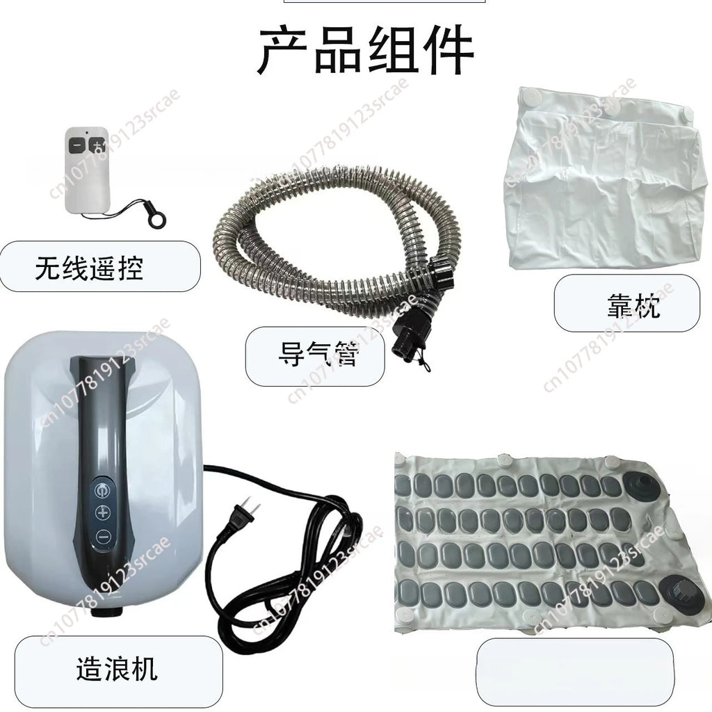 Electric Surf Bubble SPA Full Body Bubble Massage Spa Machine, Non-slip Bath Mat Wireless Remote Control Bubble Bath