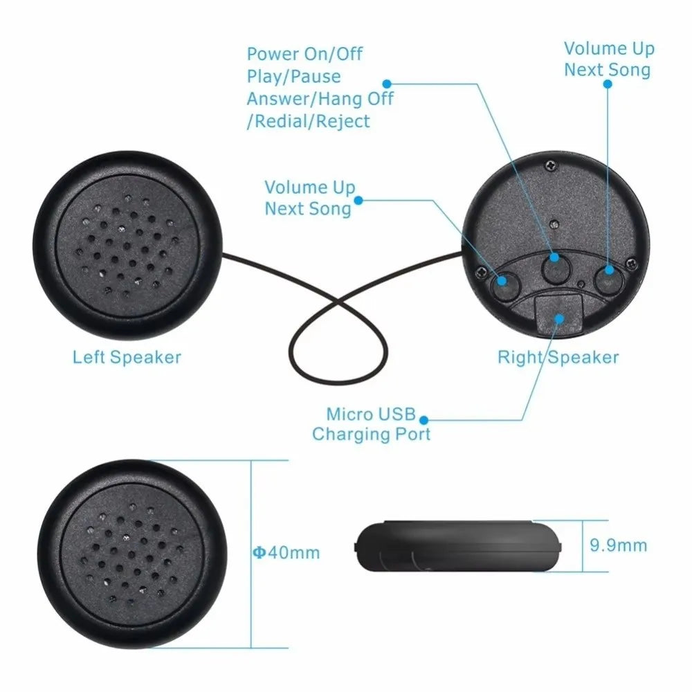 Soft Plush Bluetooth Headphones Eye Mask Elastic Eye Mask Thin Speakers Children's Sleep Earphones Volume Limited