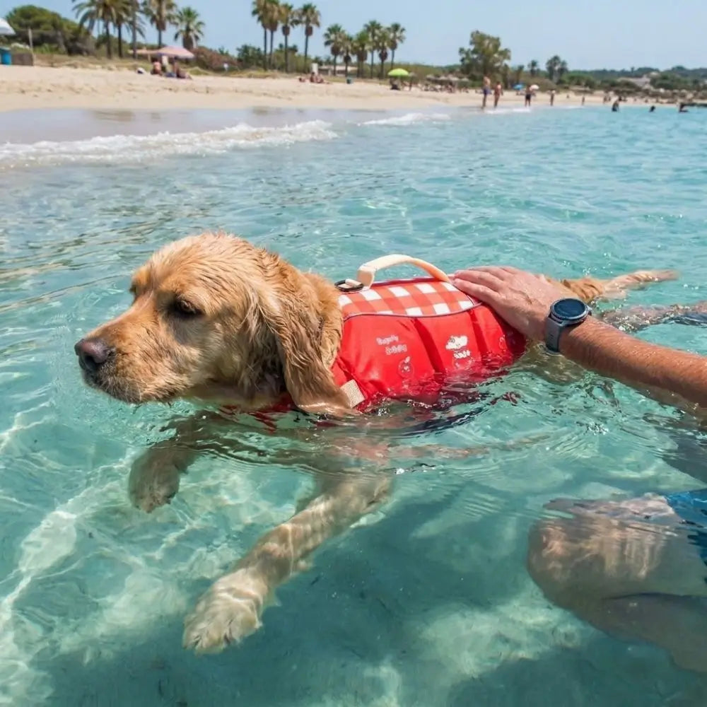 Waterproof Dog Life Jacket — Adjustable Safety Vest for Dogs
