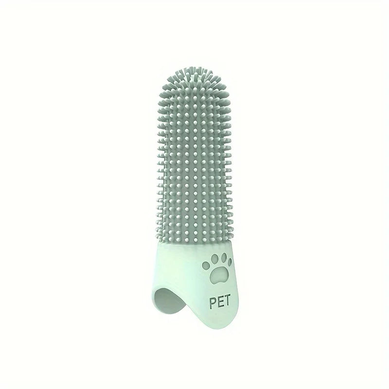 360° Finger Toothbrush for Dogs & Cats | Soft Silicone Pet Dental Cleaning Tool