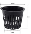 10PCS 3 Inch Hydroponics Cups Slotted Mesh Wide Lip Filter Plant Net Pot Bucket Basket Vegetable Garden Grown Netted Baskets