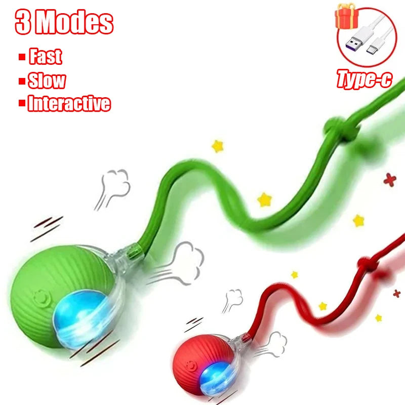 Cat Interactive Ball Toy – Automatic Rolling Smart Electric Toy for Cats