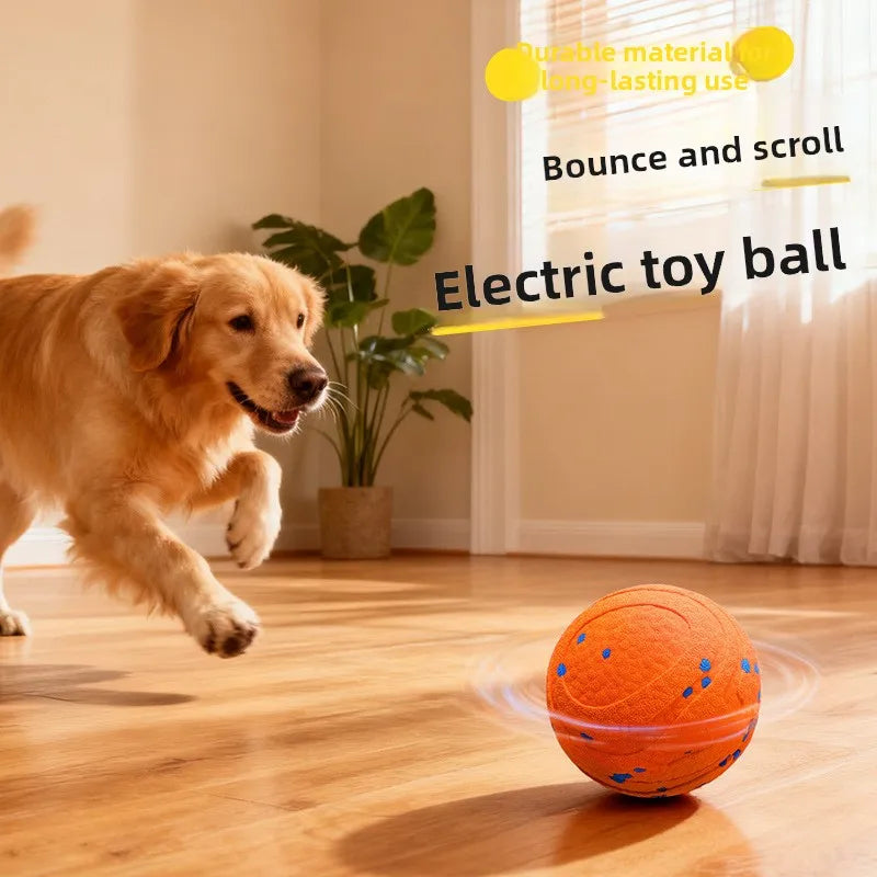 ETPU Electric Dog Toy Ball – Bite-Resistant, Self-Moving & Food-Grade