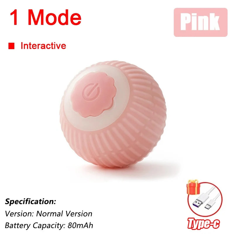Cat Interactive Ball Toy – Automatic Rolling Smart Electric Toy for Cats