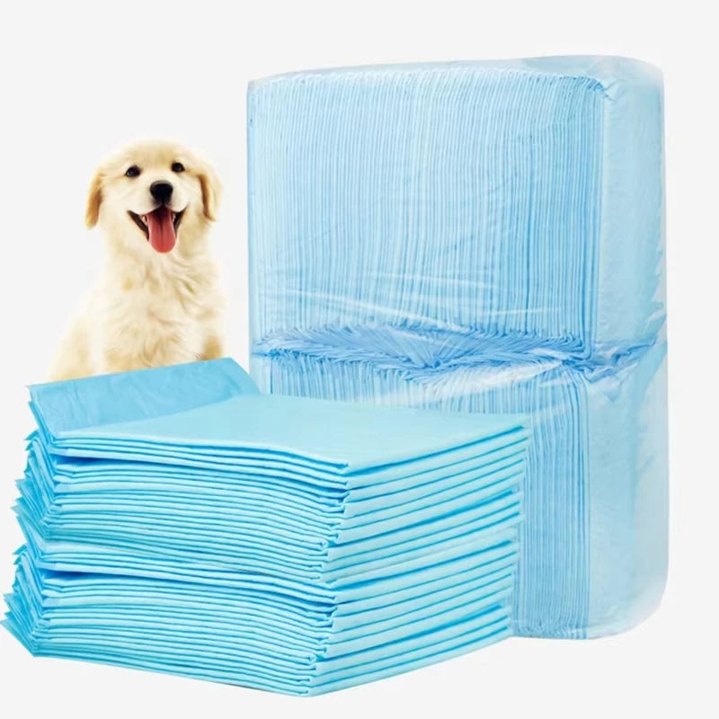 Super Absorbent Pet Diaper Dog Pee Pads Quickdry Disposable Urine Nappy Mat For Cats Dog Diapers Deodorant Pet Supplies