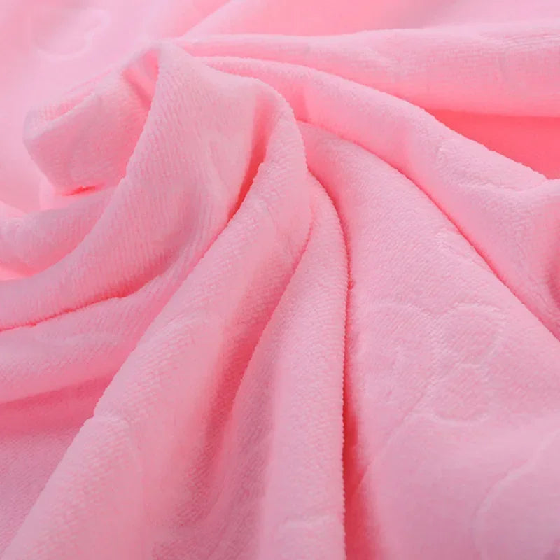 Quick-Drying Pet Bath Towel – Soft Absorbent Microfiber for Dogs & Cats